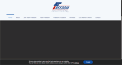 Desktop Screenshot of freedomhc.com