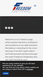 Mobile Screenshot of freedomhc.com