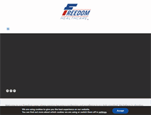 Tablet Screenshot of freedomhc.com